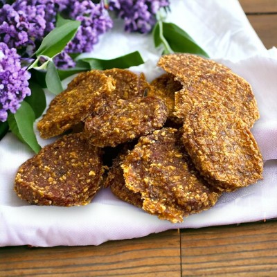 Burger di anatra, snack per cane