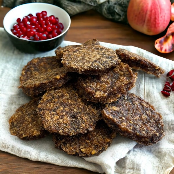 Burger di Tacchino con Melograno e Patata Dolce